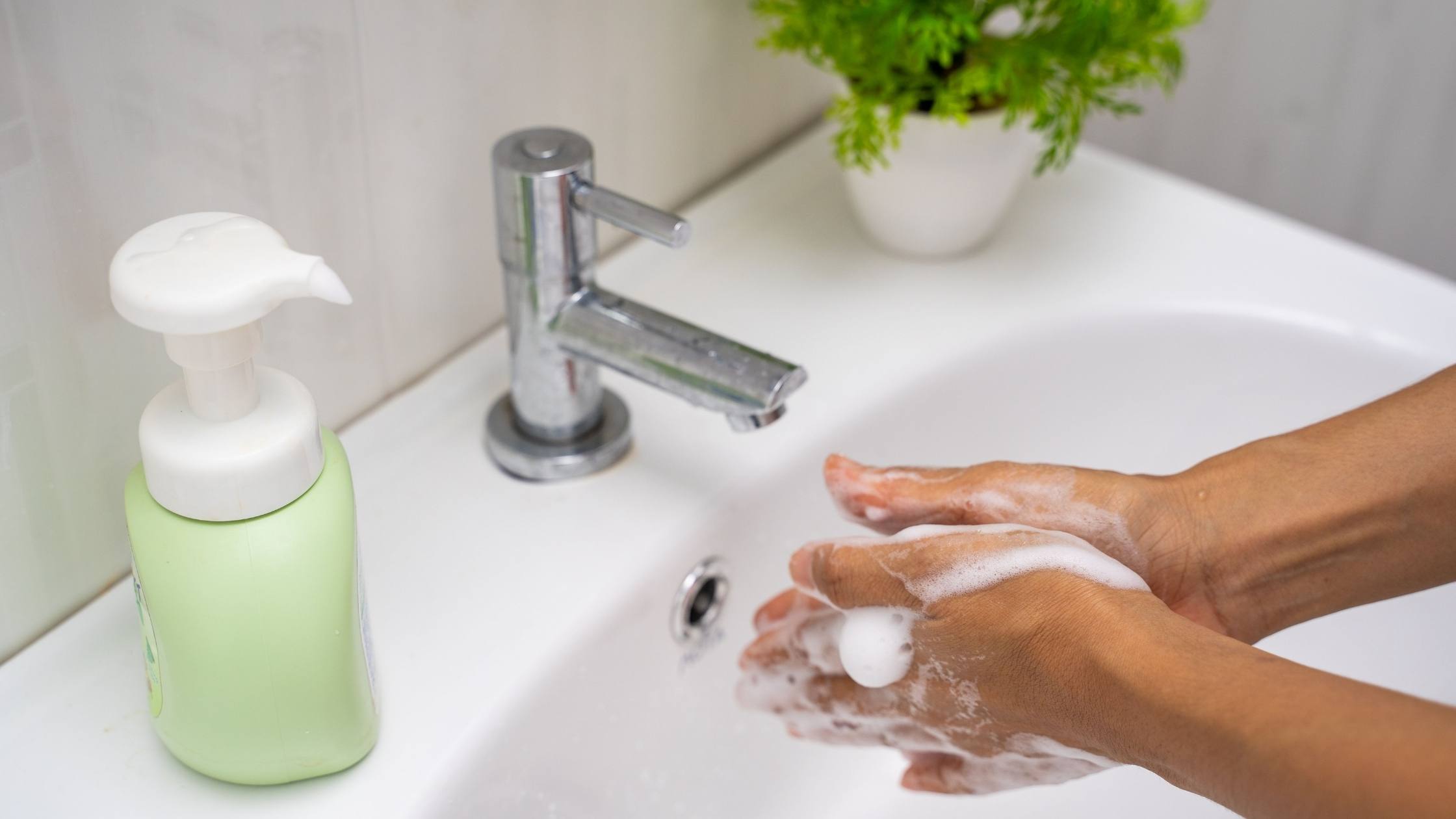 DIY Moisturizing Foaming Hand Soap