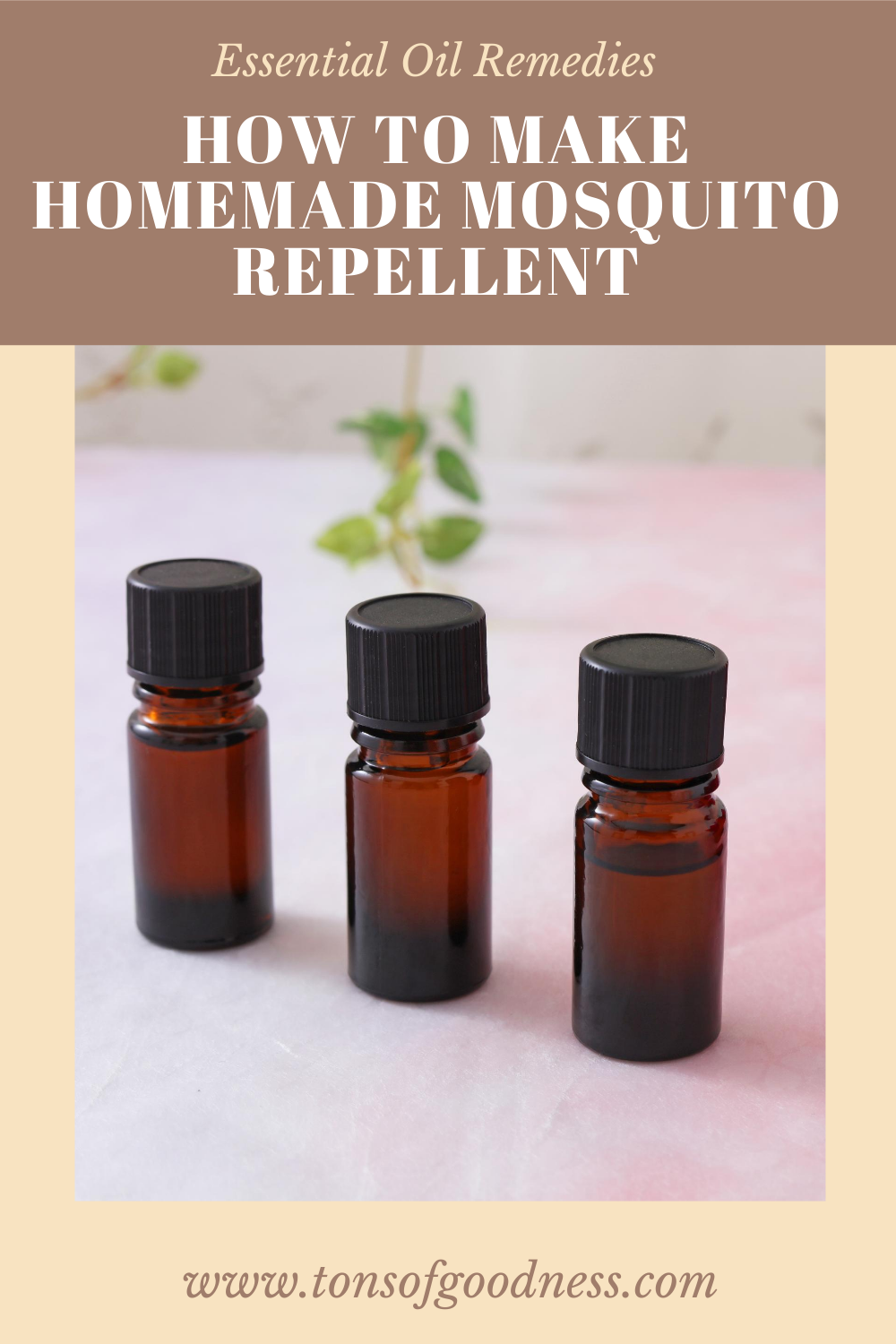 How to Make Homemade Mosquito Repellent ⋆ Natural Made Simple