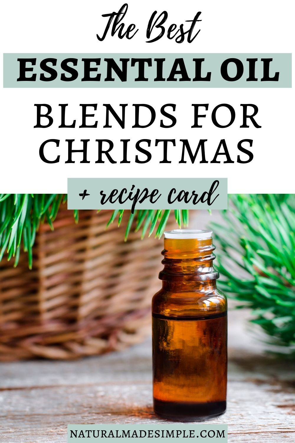 Essential Oil Blend Christmas 